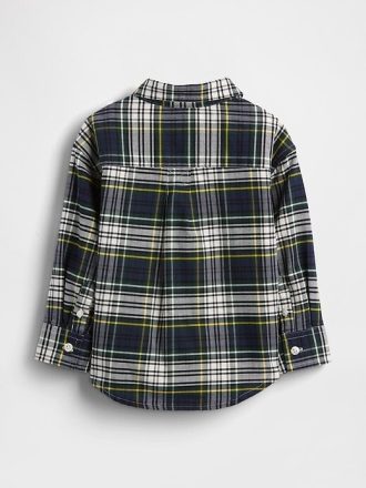 Camisa Oxford extragrande para bebés y niños pequeños
