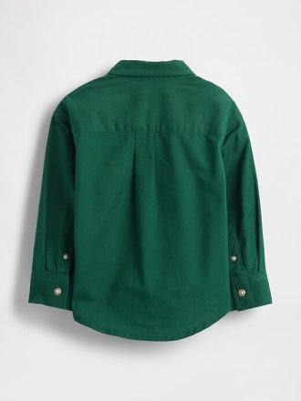 Camisa Oxford extragrande para bebés y niños pequeños