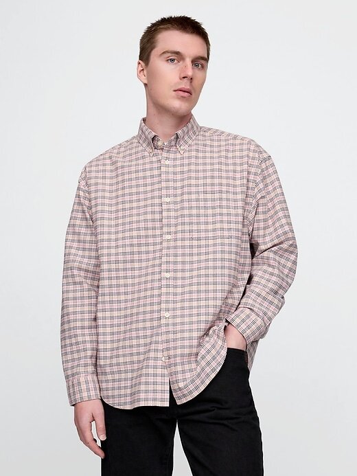 Camisa Oxford grande Camisa Oxford grande