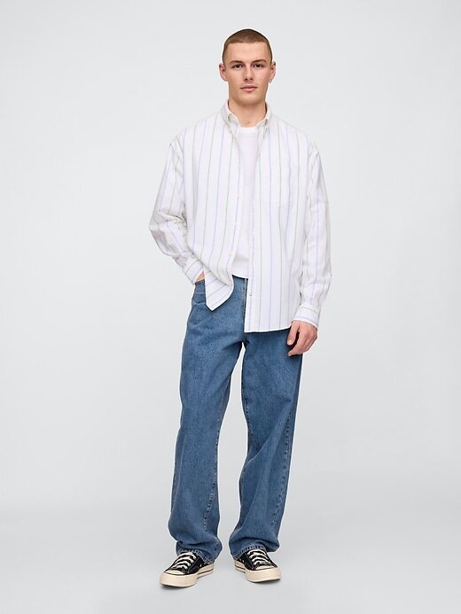 Camisa Oxford grande Camisa Oxford grande