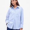 Camisa Oxford grande de algodón orgánico Camisa Oxford grande de algodón orgánico