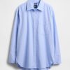 Camisa Oxford grande de algodón orgánico Camisa Oxford grande de algodón orgánico