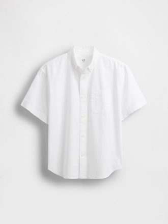 Camisa Oxford holgada para niños