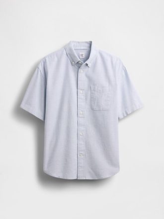 Camisa Oxford holgada para niños