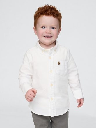 Camisa Oxford para bebés y niños pequeños
