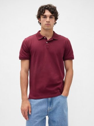 Camisa polo de piqué