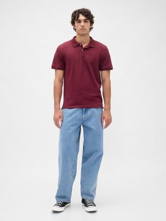 Camisa polo de piqué