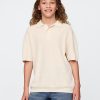 Camisa polo relajada para niños Camisa polo relajada para niños