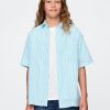 Camisa relajada de lino y algodón para niños Camisa relajada de lino y algodón para niños