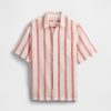 Camisa relajada de lino y algodón para niños Camisa relajada de lino y algodón para niños