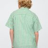 Camisa relajada de lino y algodón para niños Camisa relajada de lino y algodón para niños
