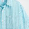 Camisa relajada de lino y algodón para niños Camisa relajada de lino y algodón para niños