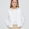 Camisa relajada de uniforme para niños Camisa relajada de uniforme para niños