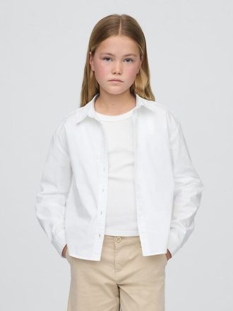 Camisa relajada de uniforme para niños
