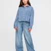 Camisa vaquera extragrande para niños Camisa vaquera extragrande para niños
