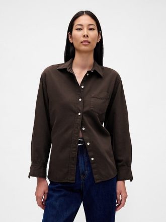 Camisa vaquera grande ultrasuave Camisa vaquera grande ultrasuave