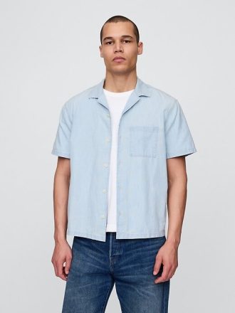 Camisa vaquera relajada