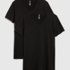 Camiseta clásica con cuello en V (paquete de 2) Camiseta clásica con cuello en V (paquete de 2)