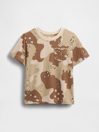 Camiseta con bolsillo para bebé y niño pequeño Mix & Match