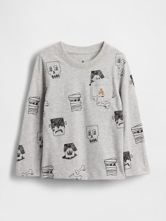 Camiseta con bolsillo para bebé y niño pequeño Mix & Match