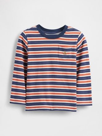 Camiseta con bolsillo para bebé y niño pequeño Mix & Match