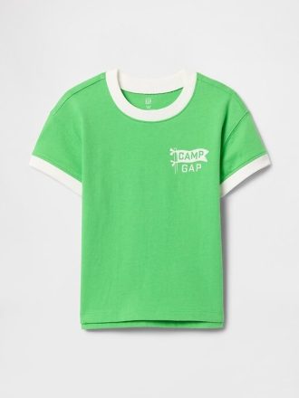 Camiseta con cuello redondo de Camp Gap para bebés y niños pequeños