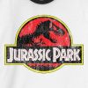 Camiseta con cuello redondo y gráfico del logotipo clásico de Jurassic Park Camiseta con cuello redondo y gráfico del logotipo clásico de Jurassic Park