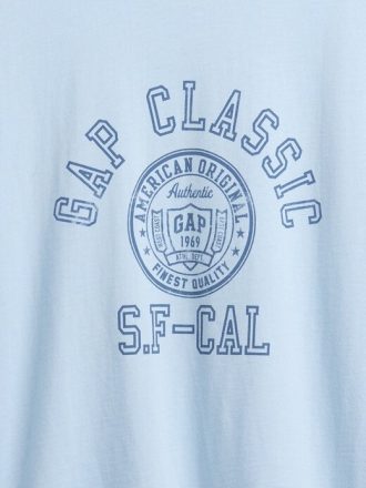 Camiseta con logotipo relajado