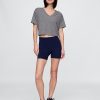 Camiseta corta con cuello en V GapFit Breathe