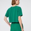 Camiseta corta con cuello en V GapFit Breathe