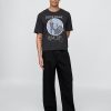 Camiseta corta con gráfico de Fleetwood Mac de peso pesado Camiseta corta con gráfico de Fleetwood Mac de peso pesado