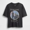 Camiseta corta con gráfico de Fleetwood Mac de peso pesado Camiseta corta con gráfico de Fleetwood Mac de peso pesado