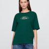 Camiseta corta con gráfico de Ford de peso pesado Camiseta corta con gráfico de Ford de peso pesado