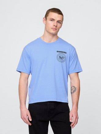 Camiseta corta con gráfico de Heavyweight Ramones