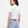 Camiseta corta con gráfico VintageSoft de algodón orgánico × BÉIS de Gap