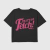 Camiseta corta cuadrada con gráfico “Kids Mean Girls That’s So Fetch” Camiseta corta cuadrada con gráfico “Kids Mean Girls That’s So Fetch”