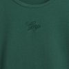 Camiseta corta de jersey de algodón con logotipo Camiseta corta de jersey de algodón con logotipo
