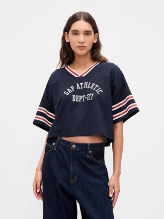Camiseta corta de jersey de algodón orgánico