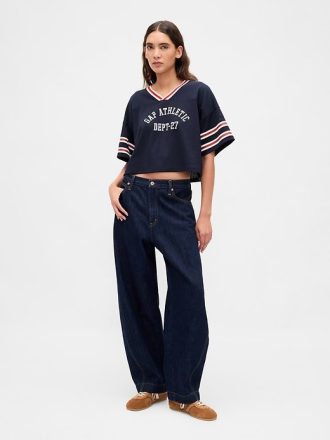 Camiseta corta de jersey de algodón orgánico