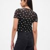 Camiseta corta de malla