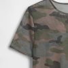 Camiseta corta de malla