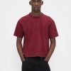 Camiseta corta de peso pesado para adultos Camiseta corta de peso pesado para adultos