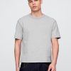 Camiseta corta de peso pesado para adultos Camiseta corta de peso pesado para adultos