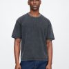 Camiseta corta de peso pesado para adultos Camiseta corta de peso pesado para adultos