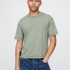 Camiseta corta de peso pesado para adultos Camiseta corta de peso pesado para adultos