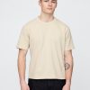 Camiseta corta de peso pesado para adultos Camiseta corta de peso pesado para adultos