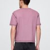 Camiseta corta de peso pesado para adultos Camiseta corta de peso pesado para adultos