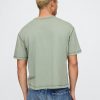 Camiseta corta de peso pesado para adultos Camiseta corta de peso pesado para adultos