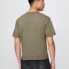 Camiseta corta de peso pesado para adultos Camiseta corta de peso pesado para adultos