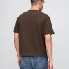 Camiseta corta de peso pesado para adultos Camiseta corta de peso pesado para adultos